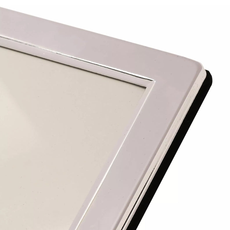 Impressions Silver Plated Photo Frame Flat Edge 6"x 8"