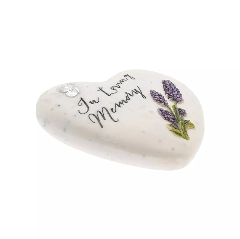 Celebrations Thoughts Of You Small Heart - In Loving Memory