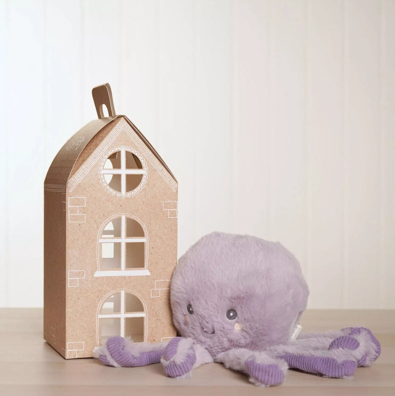 Softies Otto The Plush Lilac Octopus