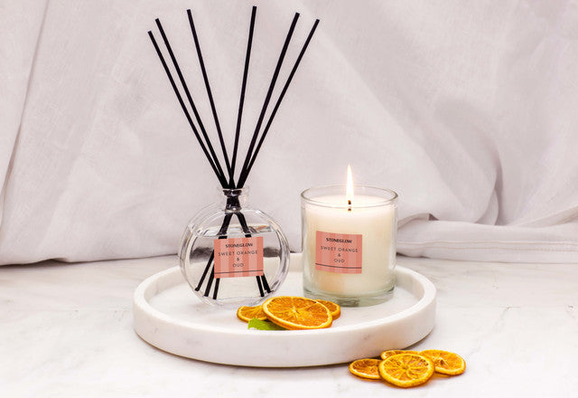 Stoneglow Modern Classics Tumbler Candle Sweet Orange & Oud