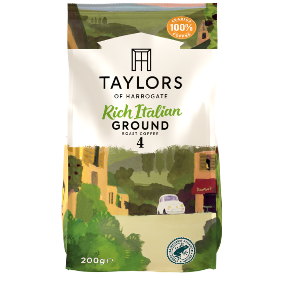Taylors Rich Italian Ground Coffee 200g