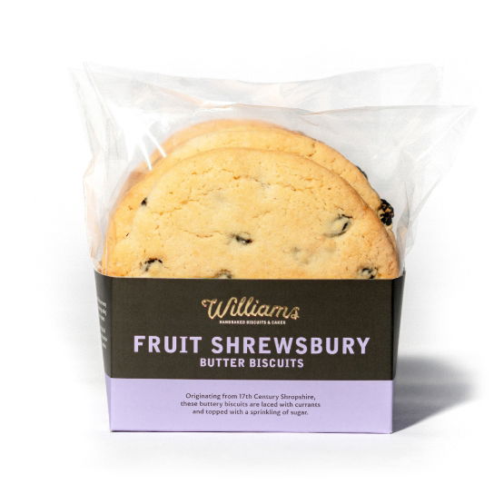 Williams Fruit Shrewsbury Butter Biscuits 300g