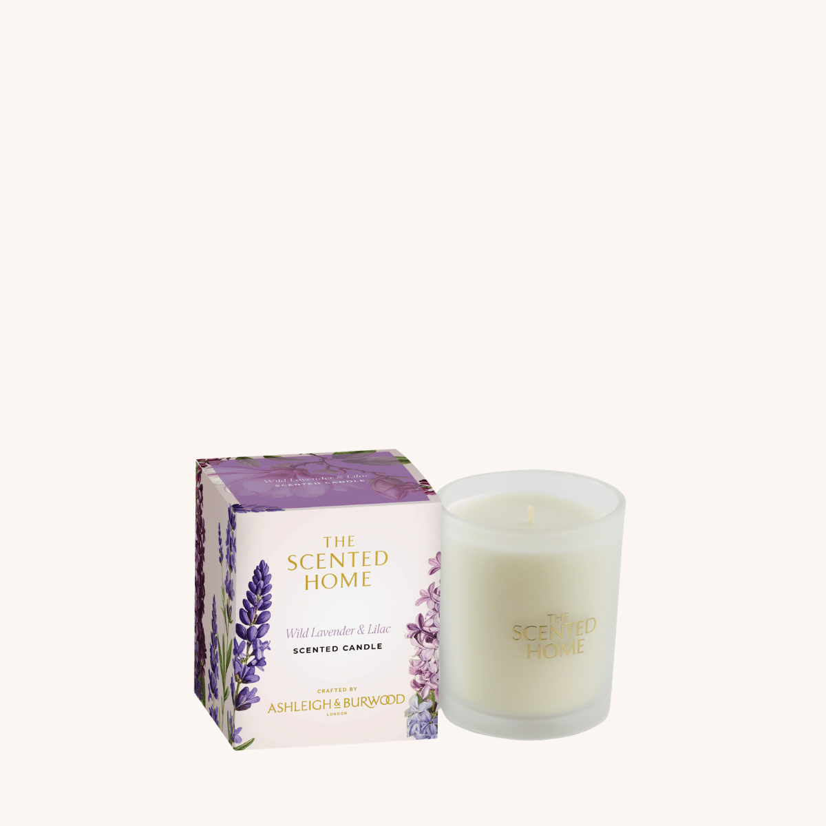 The Scented Home Jar Candle Wild Lavender & Lilac 170g