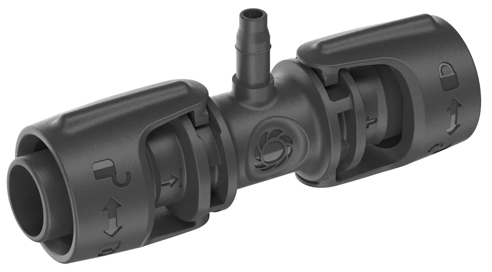 Gardena T-Joint 1/2" - 3/16" 5pk