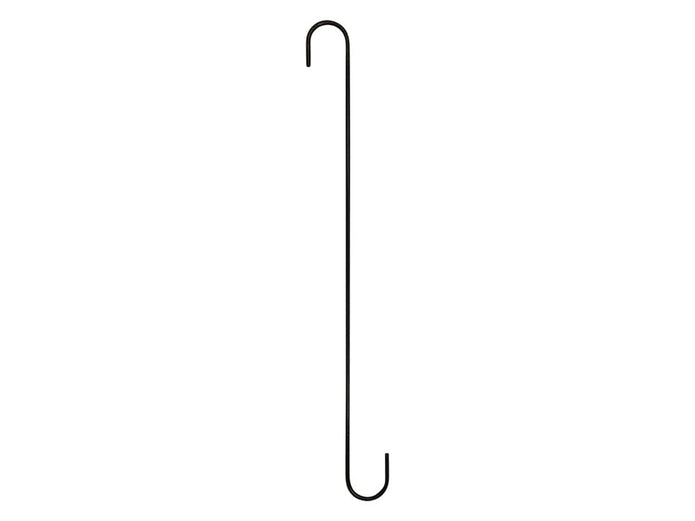 Garden Pride Tree Hanger S Hook 18" Black