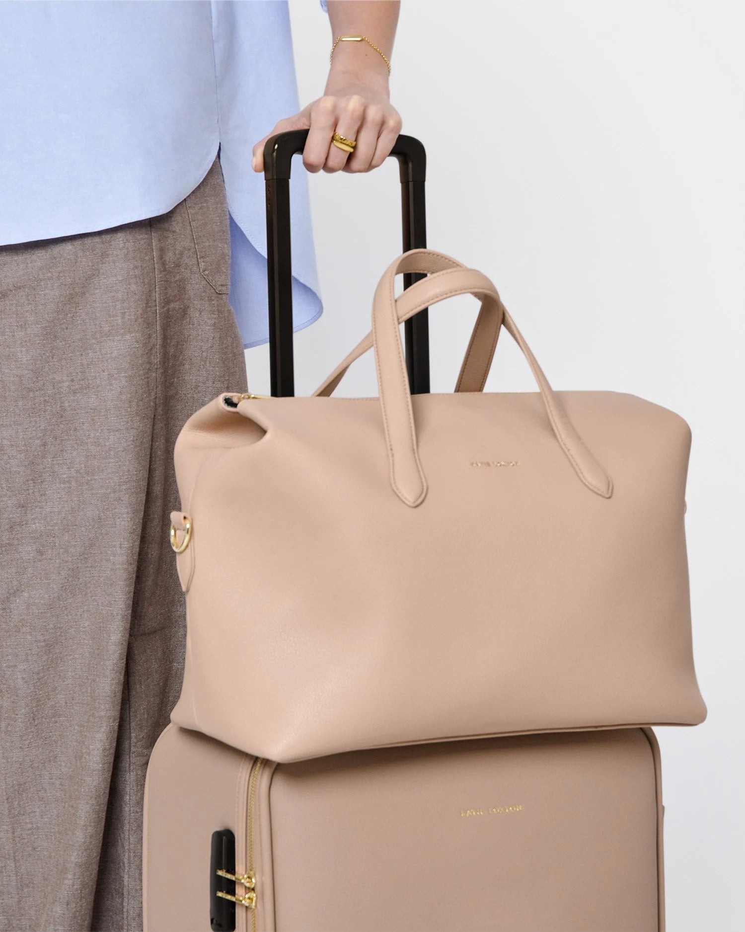 Katie Loxton Milan Cabin Bag Nude Pink