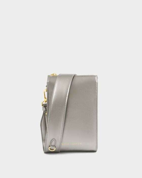 Katie Loxton Avery Slim Crossbody Bag Pewter
