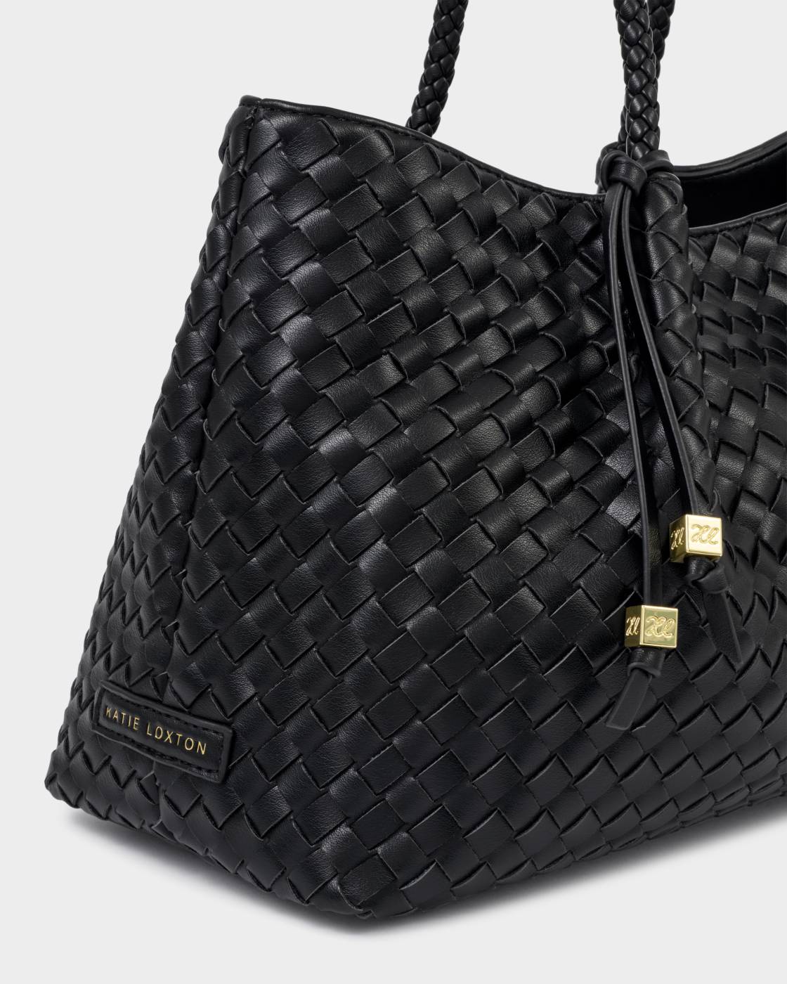 Katie Loxton Nova Small Shoulder Tote Bag Black