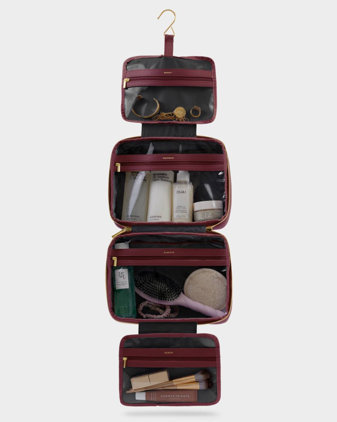 Katie Loxton Hanging Wash Bag Cherry
