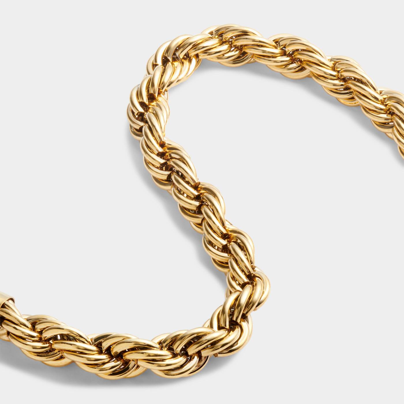 Katie Loxton Reine Waterproof Gold Rope Bracelet 18cm