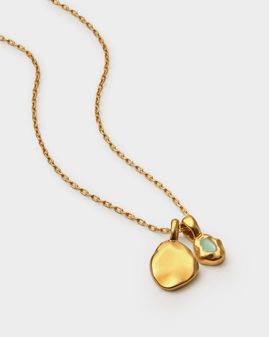 Katie Loxton Birthstone Necklace August Aventurine