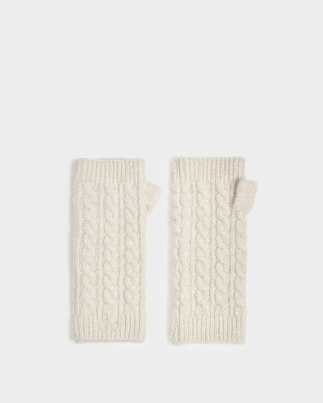 Katie Loxton Cable Knit Handwarmer Creme
