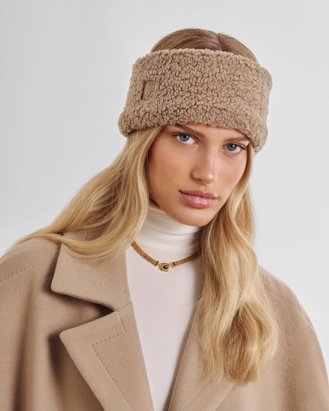 Katie Loxton Borg Headband Tan