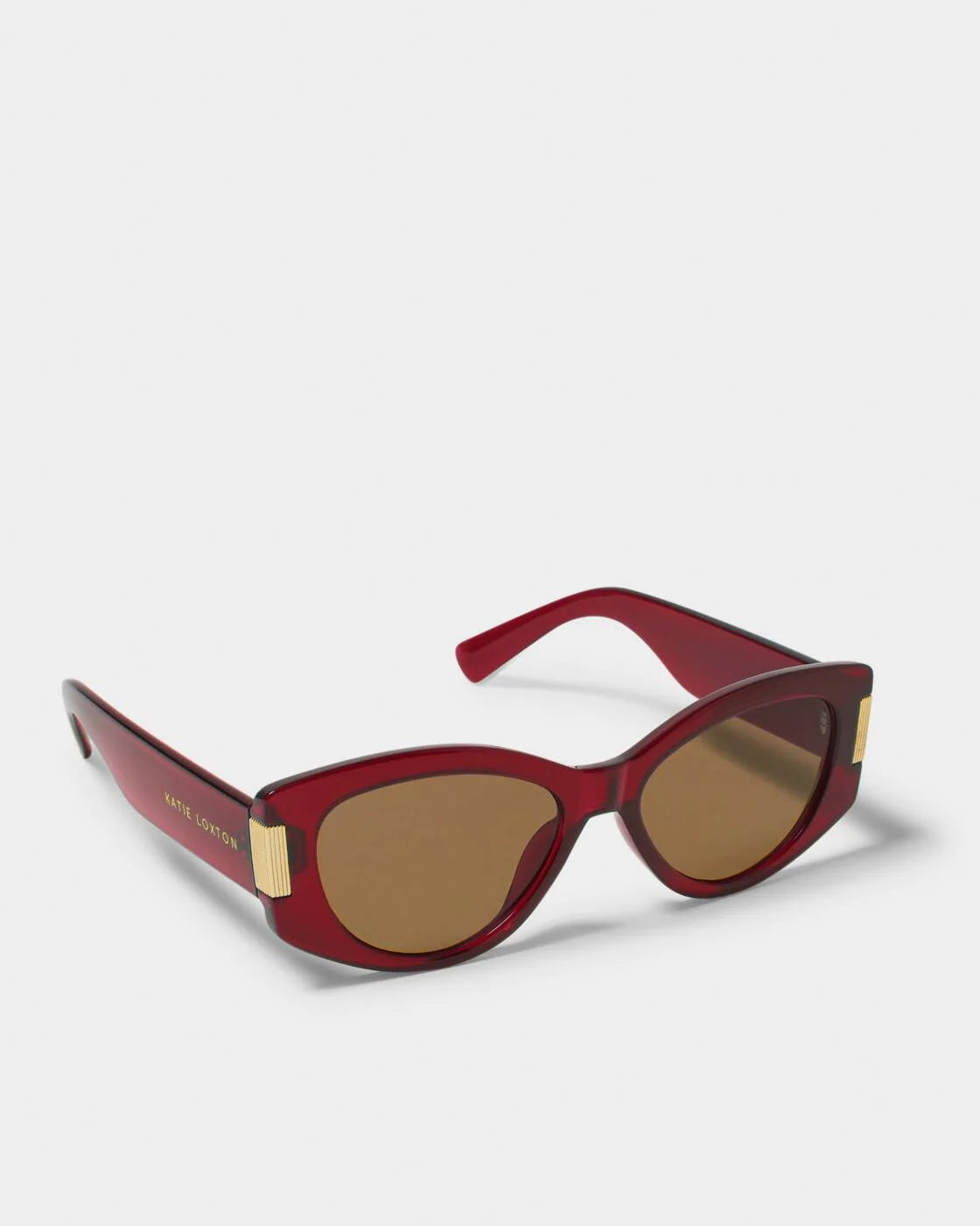 Katie Loxton Rimini Sunglasses Deep Red