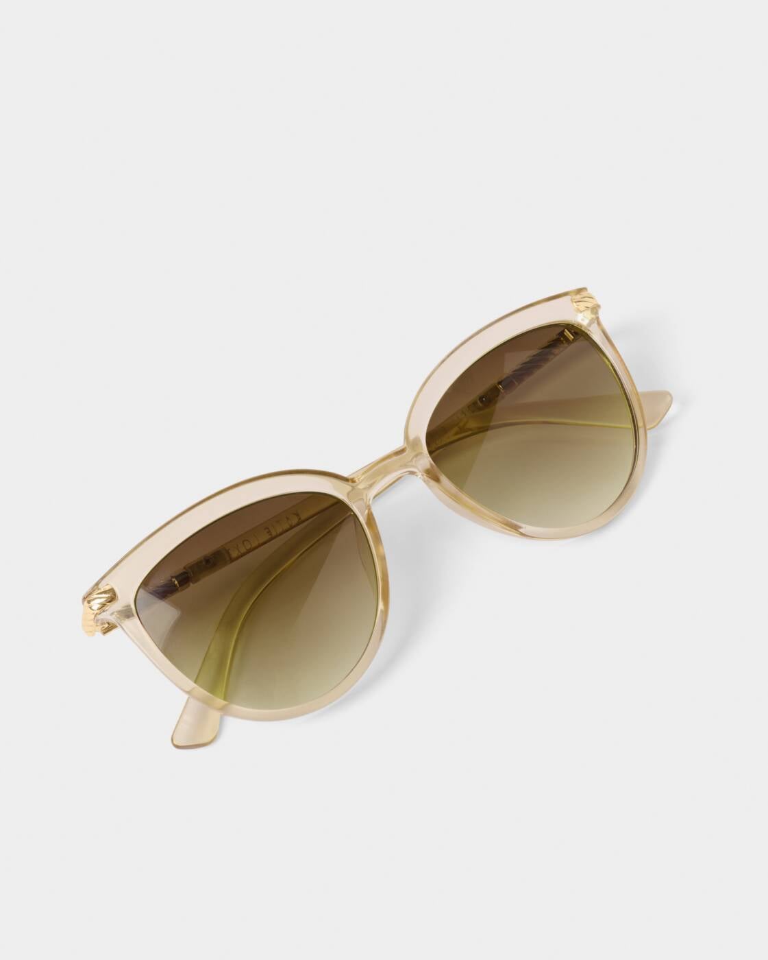 Katie Loxton Ravello Sunglasses Nude Transparent
