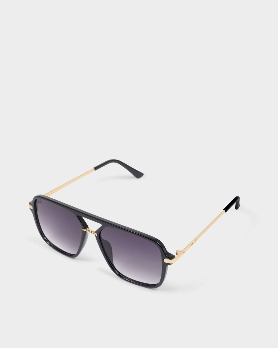 Katie Loxton St. Moritz Aviator Sunglasses Black