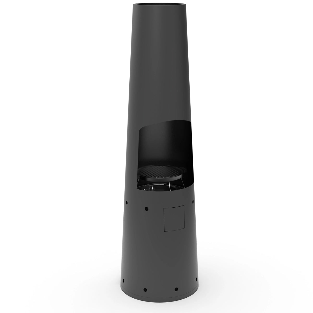 Leisuregrow Casa Mia Primo Gas Chiminea With Cooking Griddle
