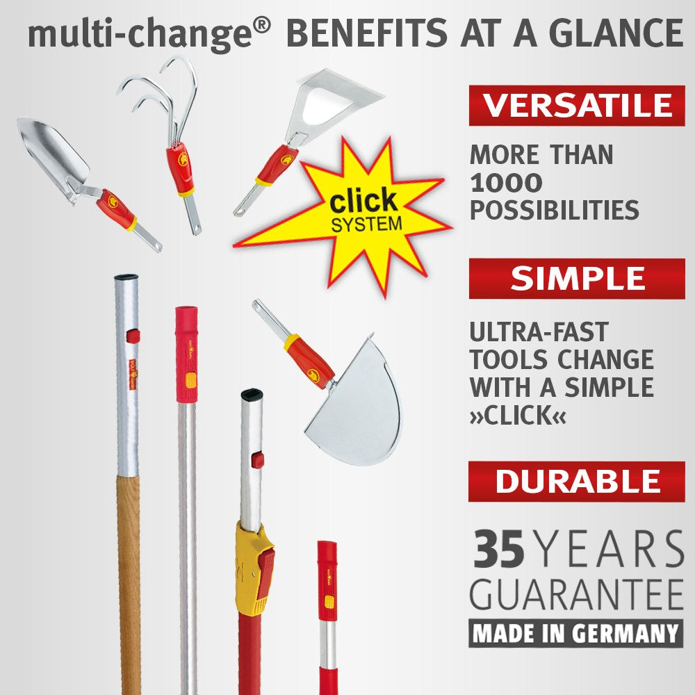 Wolf-Garten Multi Change Double Hoe 8cm