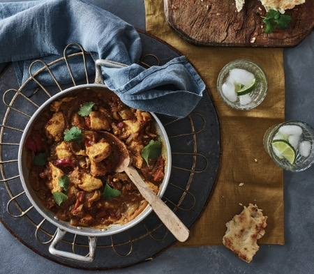 Cook Frozen Chicken Jalfrezi