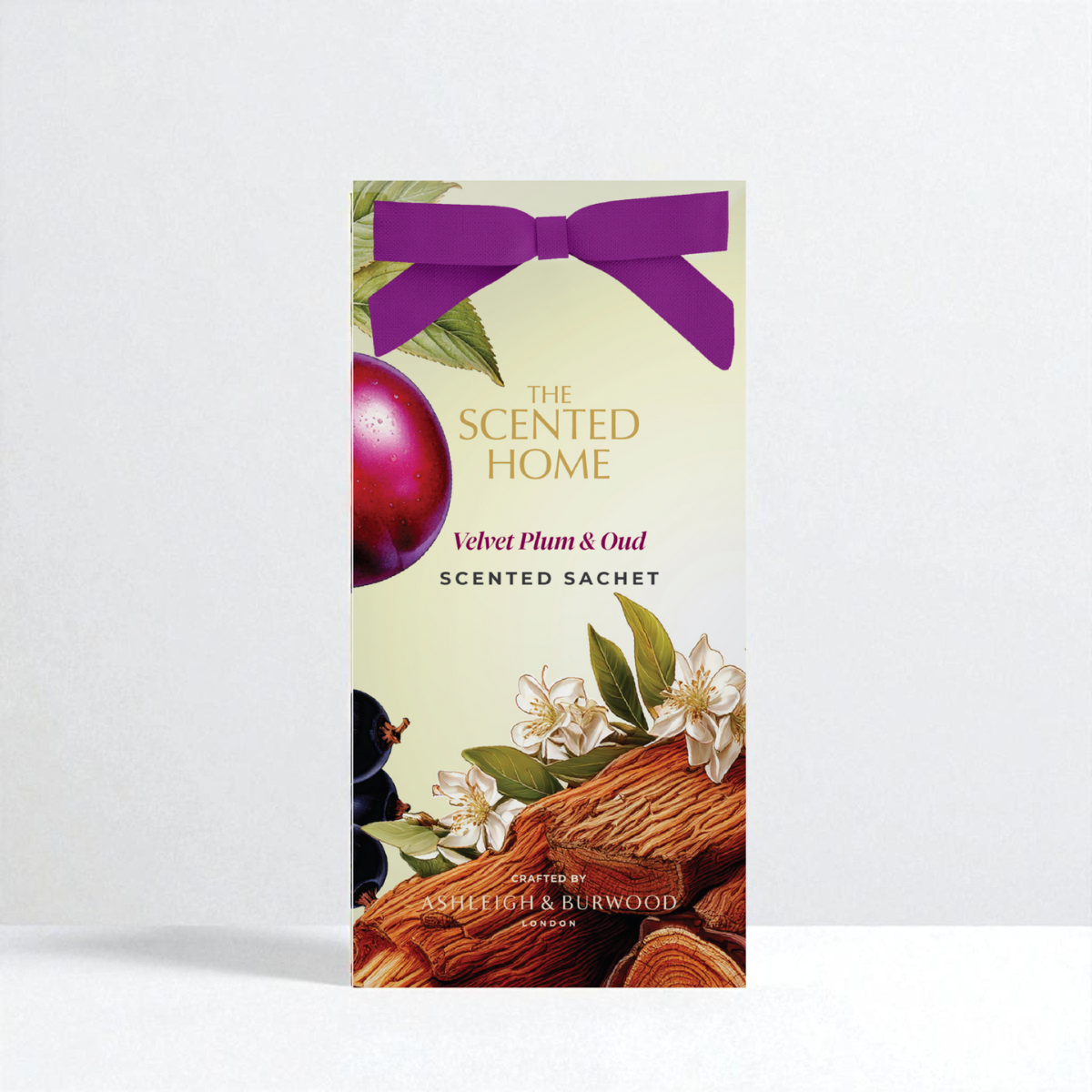 The Scented Home Scented Sachet Velvet Plum & Oud
