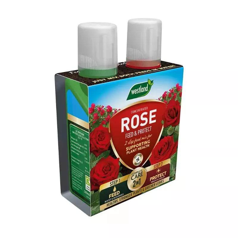 Westland 2in1 Feed And Protect Rose 2x500ml