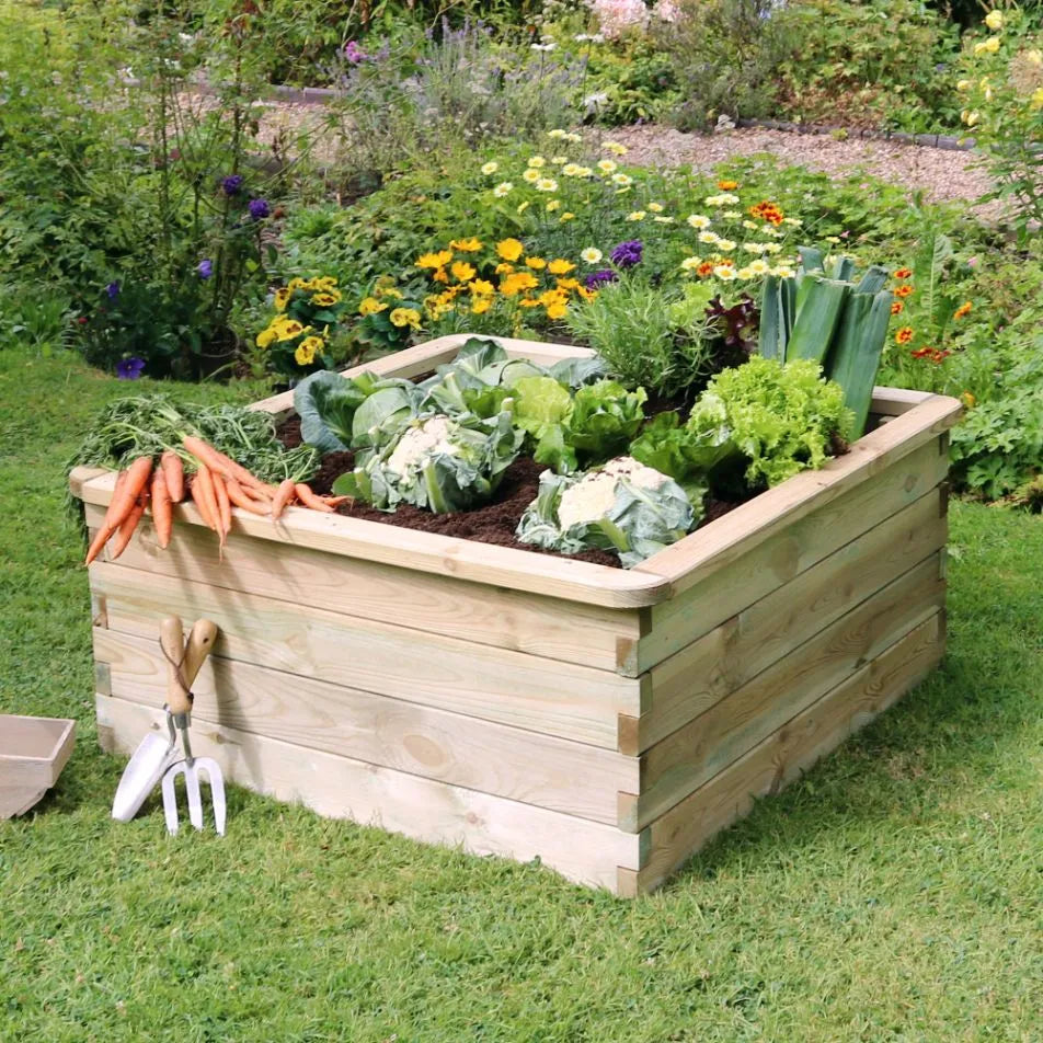 Zest 4 LeisureZOL Sleeper Raised Bed 0.9m x 0.9m x 0.45m